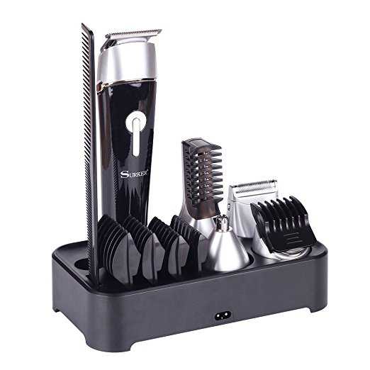 GR8ProWorkshop's tweet photo. 30% OFF #sale #save #Trimmer #trimmerSet SURKER Rechargeable 5 in 1 Cordless Men Grooming Kit Face + Hair+Body, Hair Clipper Beard Trimmer Nose Hair Trimmer Dual Shaver Body Trimmer https://t.co/IAWheWEFKi https://t.co/NHkCctlBjn