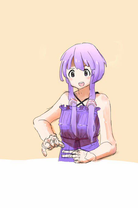 アイマスの絵柄を真似っ子
#ボイスロイド 