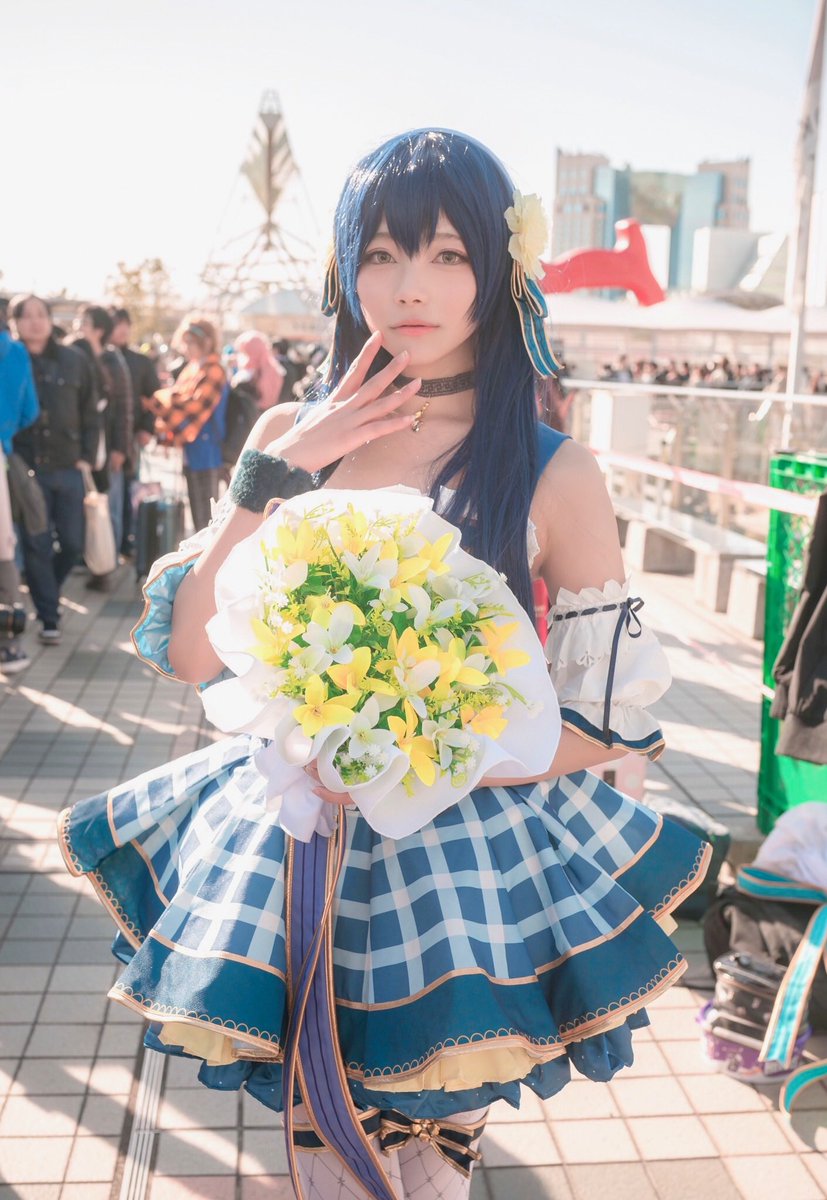 園田海未 フラワーブーケ編 コスプレ ラブライブ コス フラワーブーケ