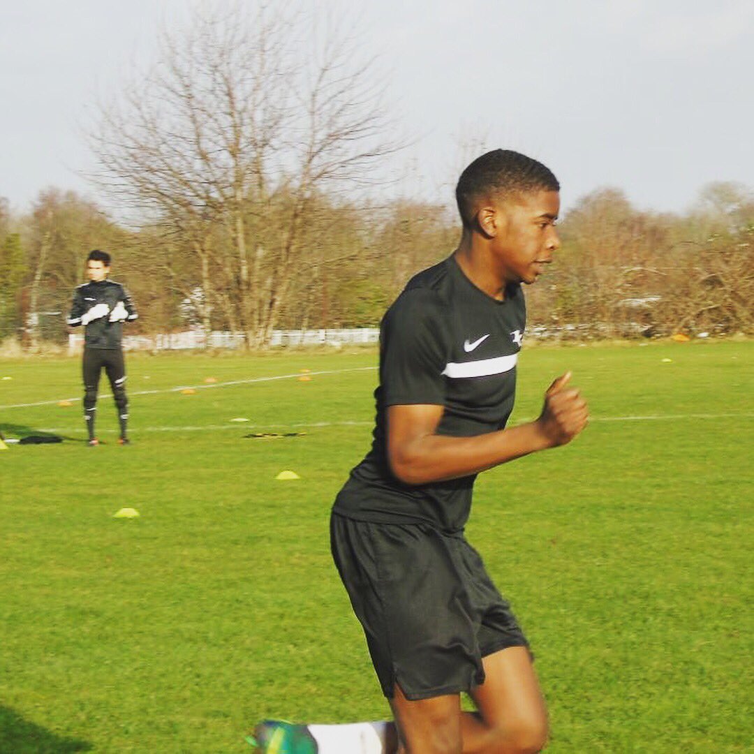 FTFACADEMY's tweet photo. FTF Scholars returned to training yesterday to prepare for wednesdays game against Staines Town FC. https://t.co/5EuY36pHSb