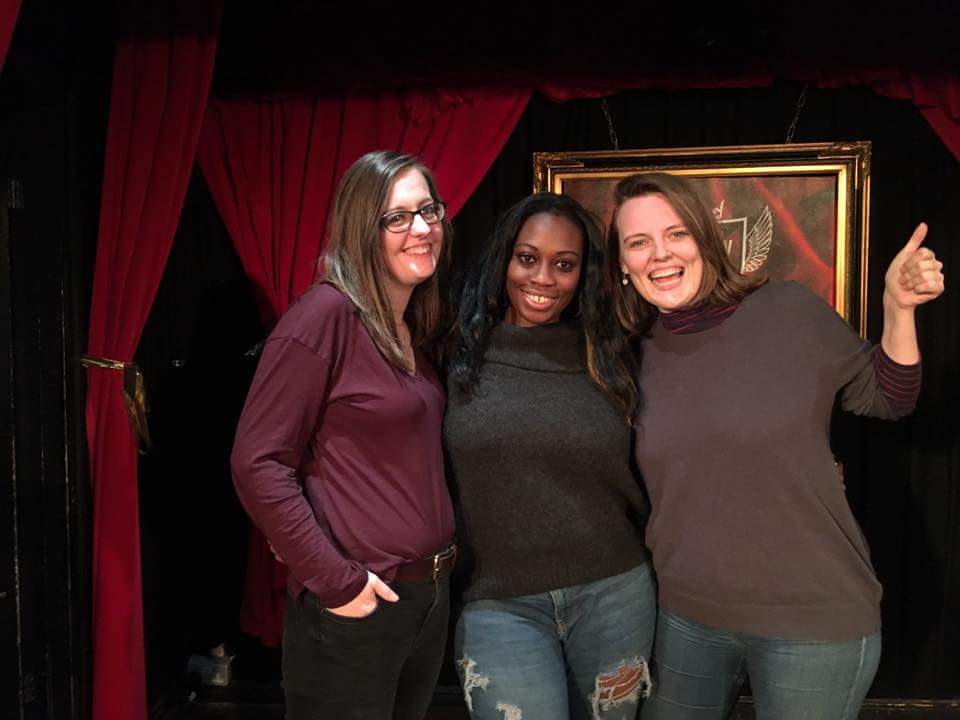 Massive Congrats to our first 2 finalists - Stephanie Browne &amp; <a href="/KathMathComedy/">Kathryn Mather</a>. An amazing packed night to kick off the comp... lets do it again TONIGHT! Don't forget we have special food deals on <a href="/Groupon_UK/">Groupon UK</a> &amp; <a href="/DesignMyNight/">DesignMyNight</a>! Tonight will be superbly MC'd by @Rosssmithhaha