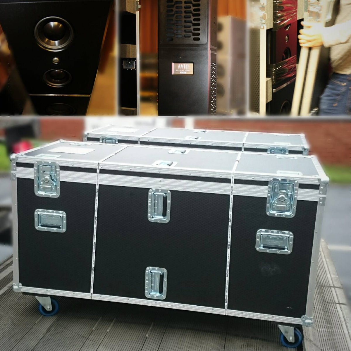 avidhifi's tweet photo. The Reference Two loudspeakers are packed wrapped and off in their SIX Thousand Mile journey!! Half a Tonne of #LoudSpeakers #ReferenceTwo #ReadyToShip #AVIDSpeakers #HIFI #HIFIPorn #SpeakerPorn #Speakers #Beasts #GoodVibrations #AVIDHIFI #AVID https://t.co/BXf8PiMX09