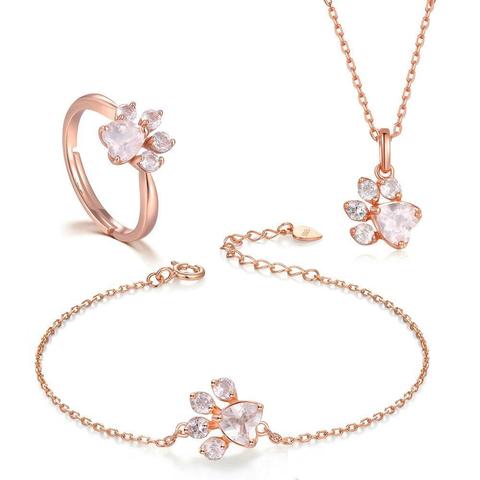 picStyler's tweet image. Jewelry Set with Paw shop.picstyler.com/products/jewel…