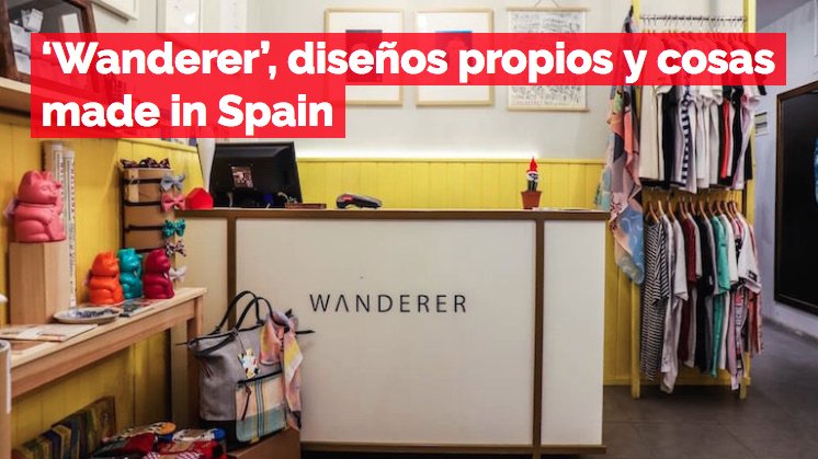 Nos mencionan en este bonito artículo que dedican en <a href="/madriddiferente/">MDiferente</a> a nuestra tienda multimarca Wanderer #Madrid -> bit.ly/wanderer-madrid 🍾