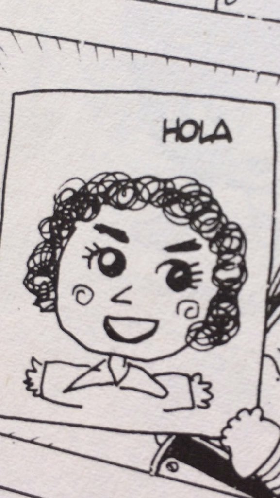 a fourth thing that is psyching me out a little: this is fully just a drawing of me 