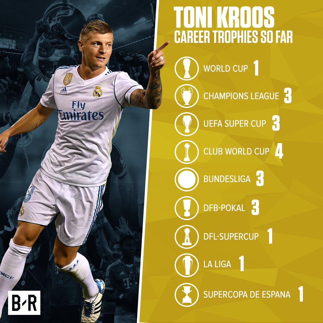 Happy birthday to Toni Kroos just 28 years old with career most can only dream of  