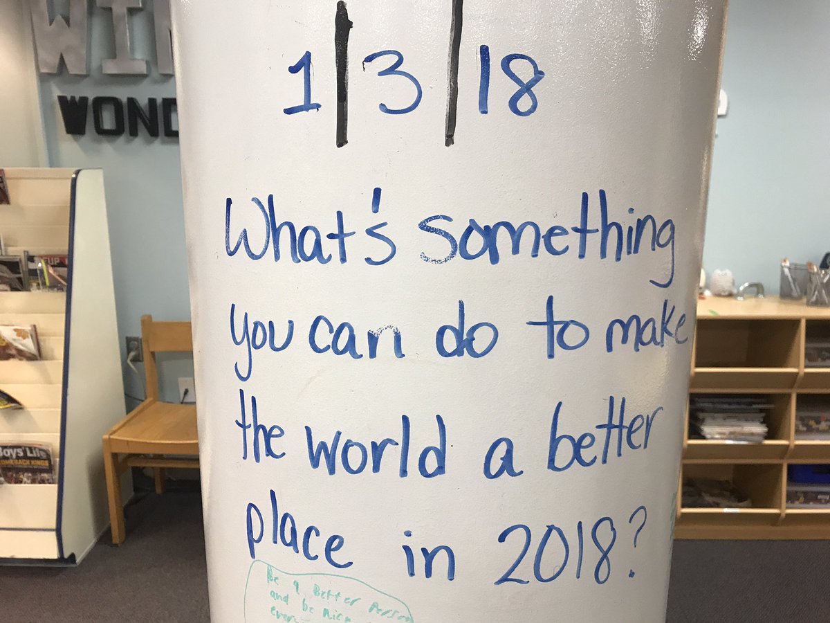 MrsCarterReads's tweet photo. #Walkerthinks is back with some worthy 2018 aspirations! https://t.co/jVGxNoXP69