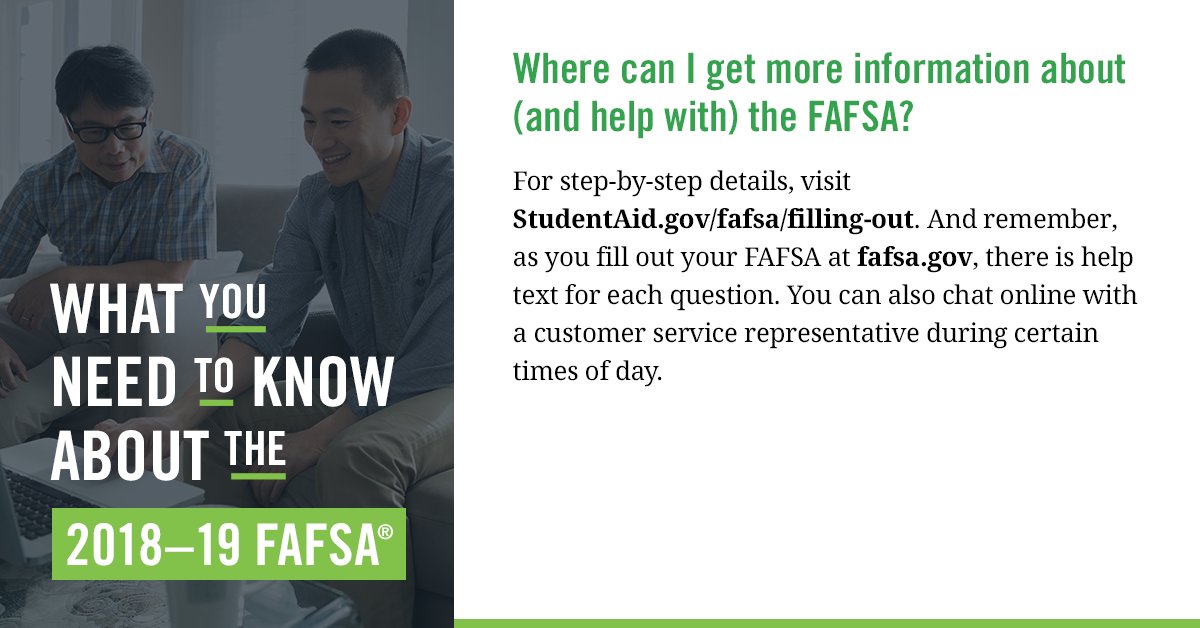 FAFSA's tweet photo. In honor of #NationalTriviaDay here are answers to some common FAFSA form questions. Fill it out now: https://t.co/UkDTaATvap https://t.co/bGT5BzPSGt