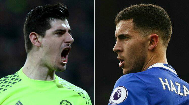 ChelseaNewsID's tweet photo. Thibaut Courtois konfirmasi bahwa dirinya hampir mendekati kesepakatan kontrak baru dengan klub, ia juga mendesak klub akan memperpanjang kontrak Eden Hazard jika klub ingin menjaga ambisi menjadi tim terbaik. [standard] #CFC https://t.co/MSEtj8qP3A