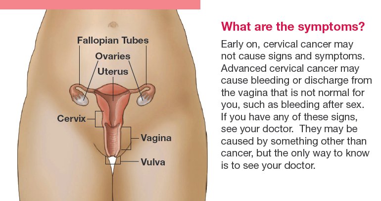 CDC_Cancer's tweet photo. January is #CervicalCancer Awareness Month! Cervical #cancer usually doesn't have symptoms, so it's critical to get screened regularly. https://t.co/b2TGHZjOPn https://t.co/r9j9Y3eqXr