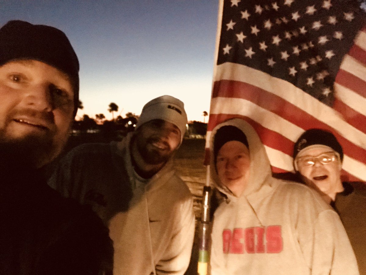 fracsac's tweet photo. Near freezing conditions couldn’t keep F3 from posting at Okwata, where there was no shortage of cold wind. Great Q @F3Shorty!  @F3NewOrleans https://t.co/uFjKvxcG4I