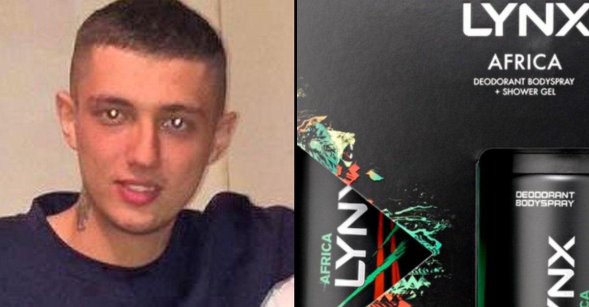 ladbible's tweet photo. Man lashes out after girlfriend buys him £2 lynx gift set for Christmas.
https://t.co/8MJH7I0jo0 https://t.co/k1CuKQBTdZ