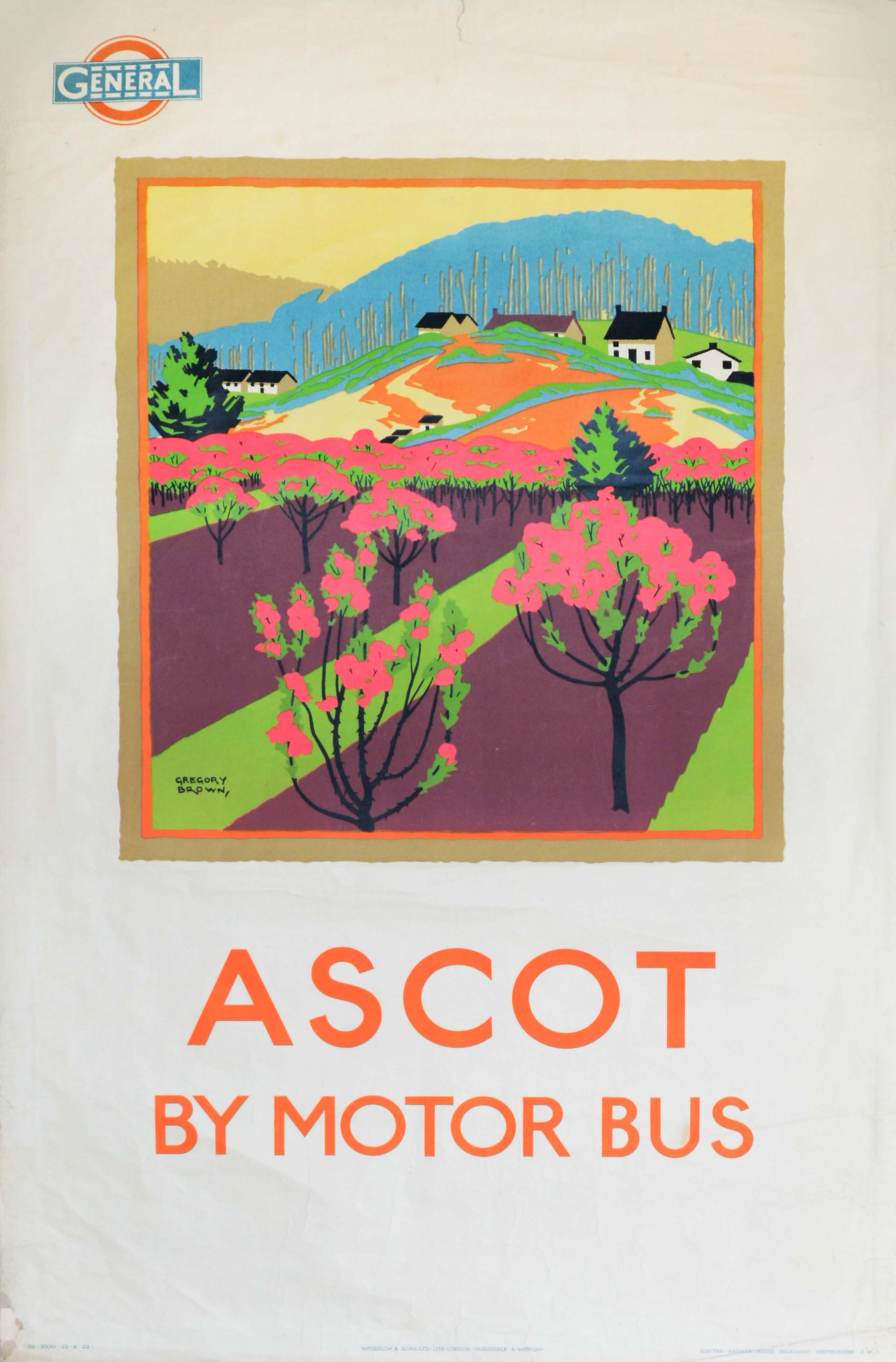 20th Century Posters On Twitter Botd 4 January 1887 The Outstanding British Poster Pioneer F Gregory Brown Https T Co Gozqe02euq