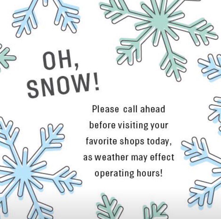 Stay safe and warm today.