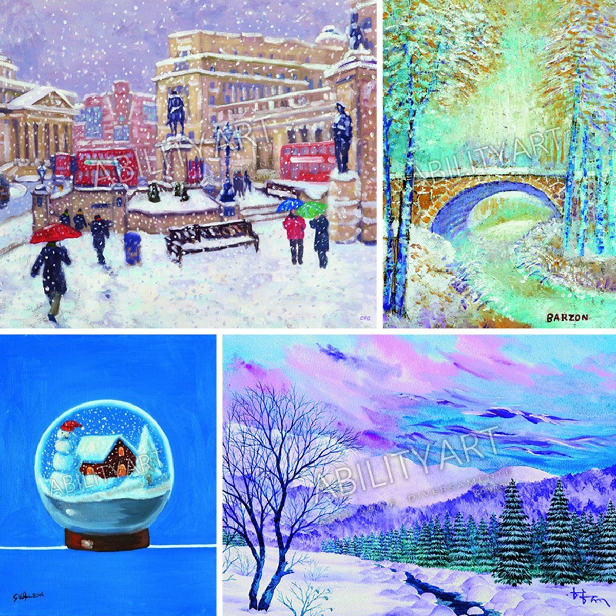 AbilityArt's tweet photo. Il #paesaggio invernale sa regalarci visioni poetiche, che i nostri #pittori trasferiscono sulle loro tele con passione e maestria. Acquistate le loro suggestive opere sul supporto e la cornice che preferite: https://t.co/Qrle0LZqOn #AbilityArt https://t.co/TqicR2uKoS