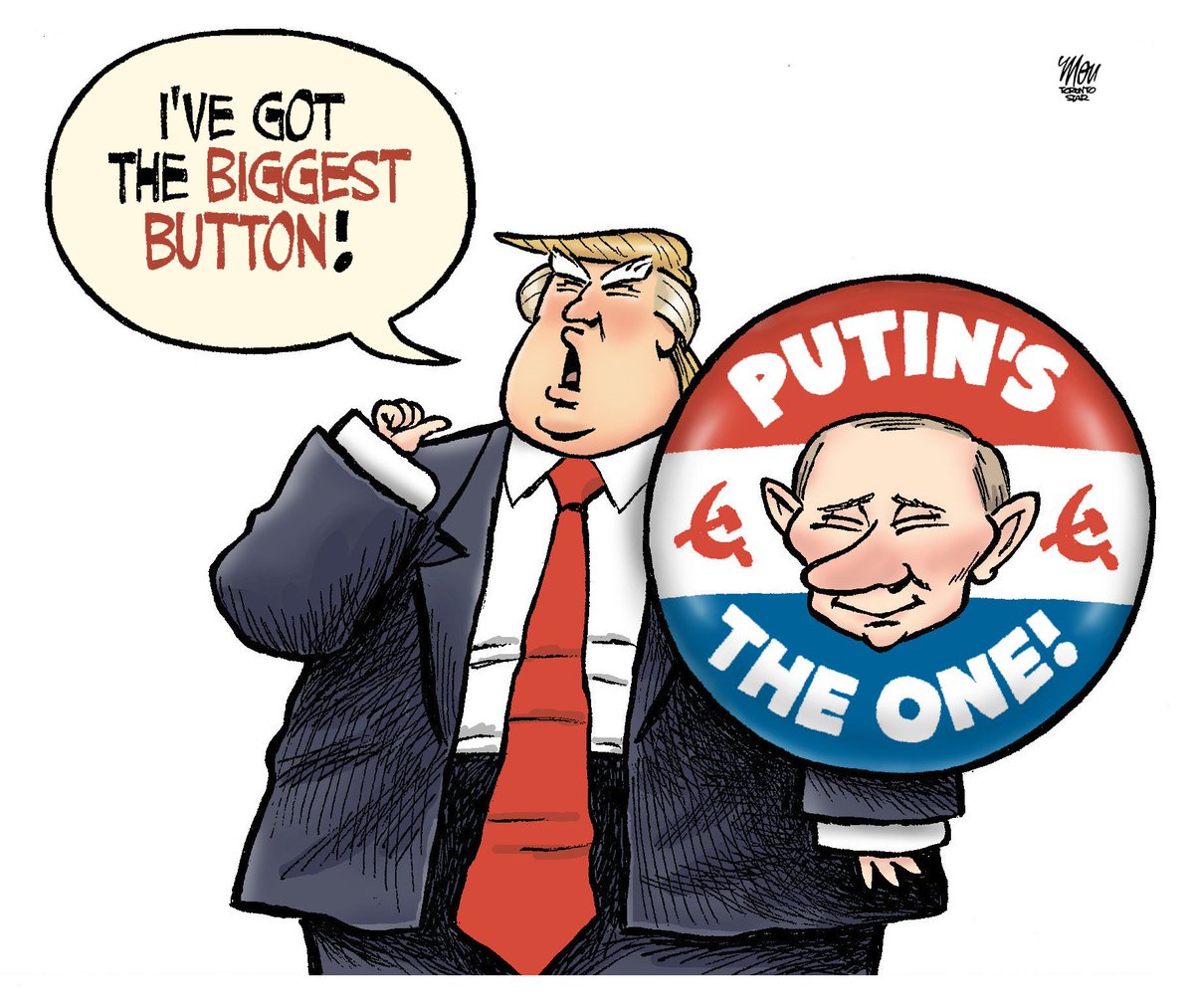 TheoMoudakis's tweet image. Here&apos;s today&apos;s #ButtonEnvy cartoon in @TorontoStar