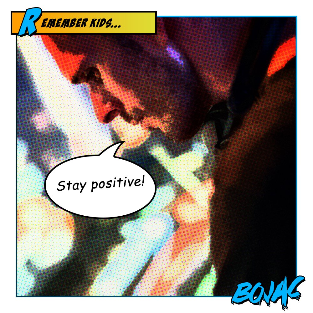 Am I perfect? No.

But do I try my best and keep a positive attitude? Also no.