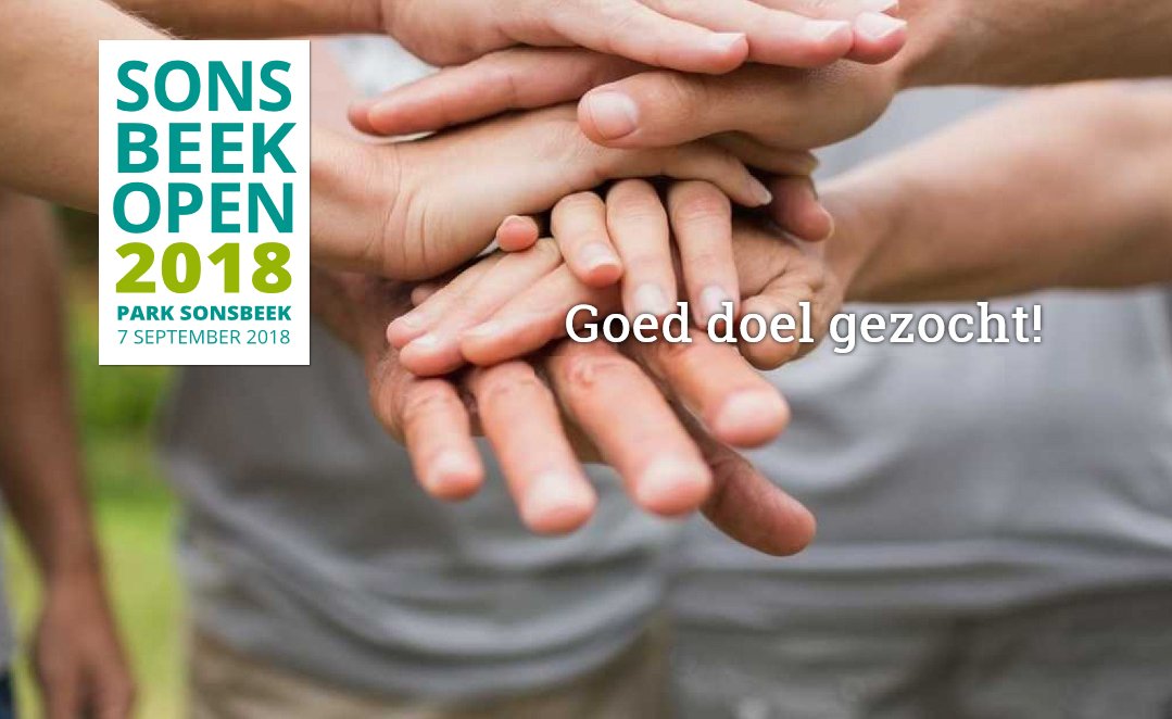 We zijn weer op zoek naar een goed doel! Zet jij je zelf in voor een goed doel, of ken jij een organisatie waarvoor dit interessant is? Meld je favoriete goede doel dan direct aan via het aanmeldformulier op bit.ly/GoedDoelSBO2018