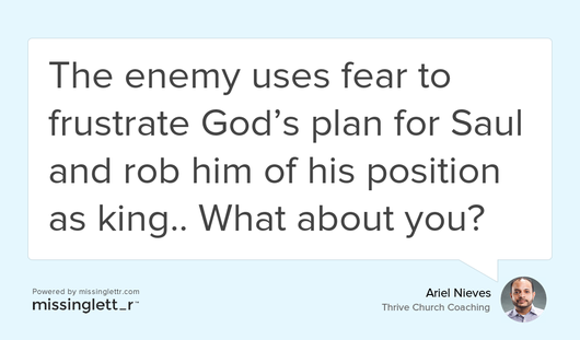 "But in doing so he sacrifices the longevity of his kingdom, like Esau, he sacrifices the long term for..." goo.gl/BvQMut #Fear #LongTerm