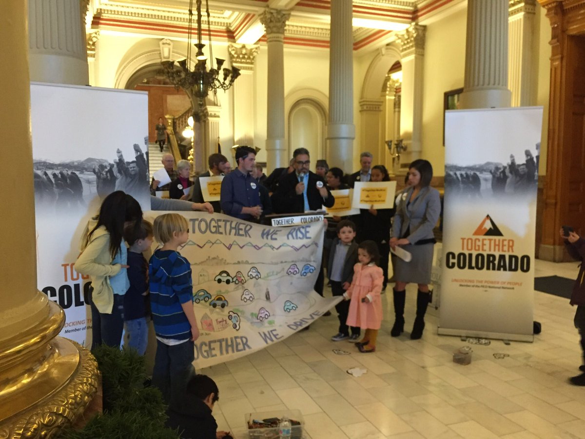 BishopOliveto's tweet photo. Honored to join my voice with those from the immigrant and interfaith communities as we seek justice in Colorado. #TogetherWeRise #TogetherWeDrive #TogetherColorado https://t.co/TILnPN9b55