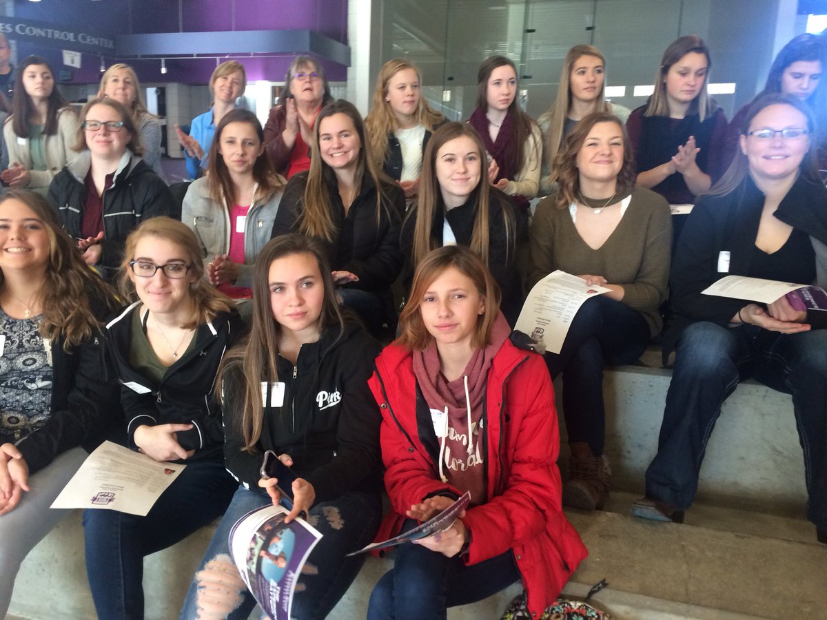 ChristieSander's tweet image. #TWIST Conference @KStatePolytech with @ason828 and the sophomore girls! @vhsknights #knightpride