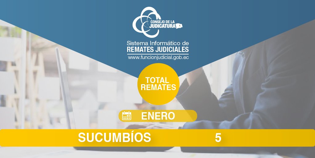 SucumbiosCJ's tweet photo. 💻 | Acceder a #RematesJudicialesCJ ahora es más fácil. Este mes existen 5 remates activos en #Sucumbíos. Más información https://t.co/OP1IgLZmQz https://t.co/oKU6Qo9X1p