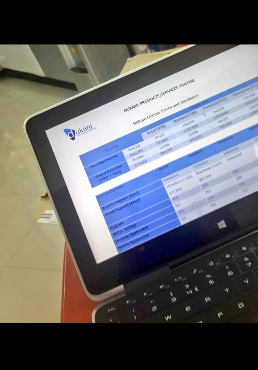 _dukani's tweet photo. Je? Unajua ni kwa nini zaidi ya biashara kubwa 40 hapa nchini Tanzania zinatumia mfumo wetu.?
Ni rahisi tu kwa kutembelea website yetu βΆ https://t.co/jsUSsRF41b utapata kujua mengi kuhusu Dukani Software
#YourBusinessSoftware https://t.co/tmYbWEf4Df