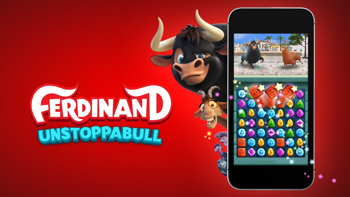 Ferdinand: Unstoppabull is a match three puzzler based on the animated movie
pocketgamer.co.uk/r/iPhone/Ferdi…