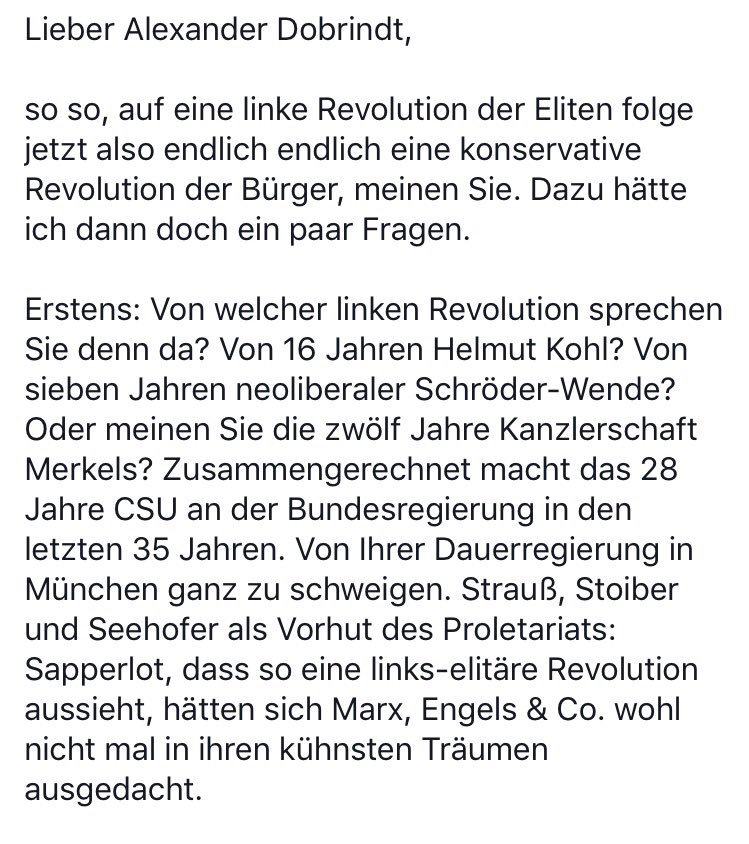 georgrestle's tweet photo. Linksrevolutionäre @CSU? Meine Antwort an Alexander #Dobrindt https://t.co/ZFeSCdyTY4