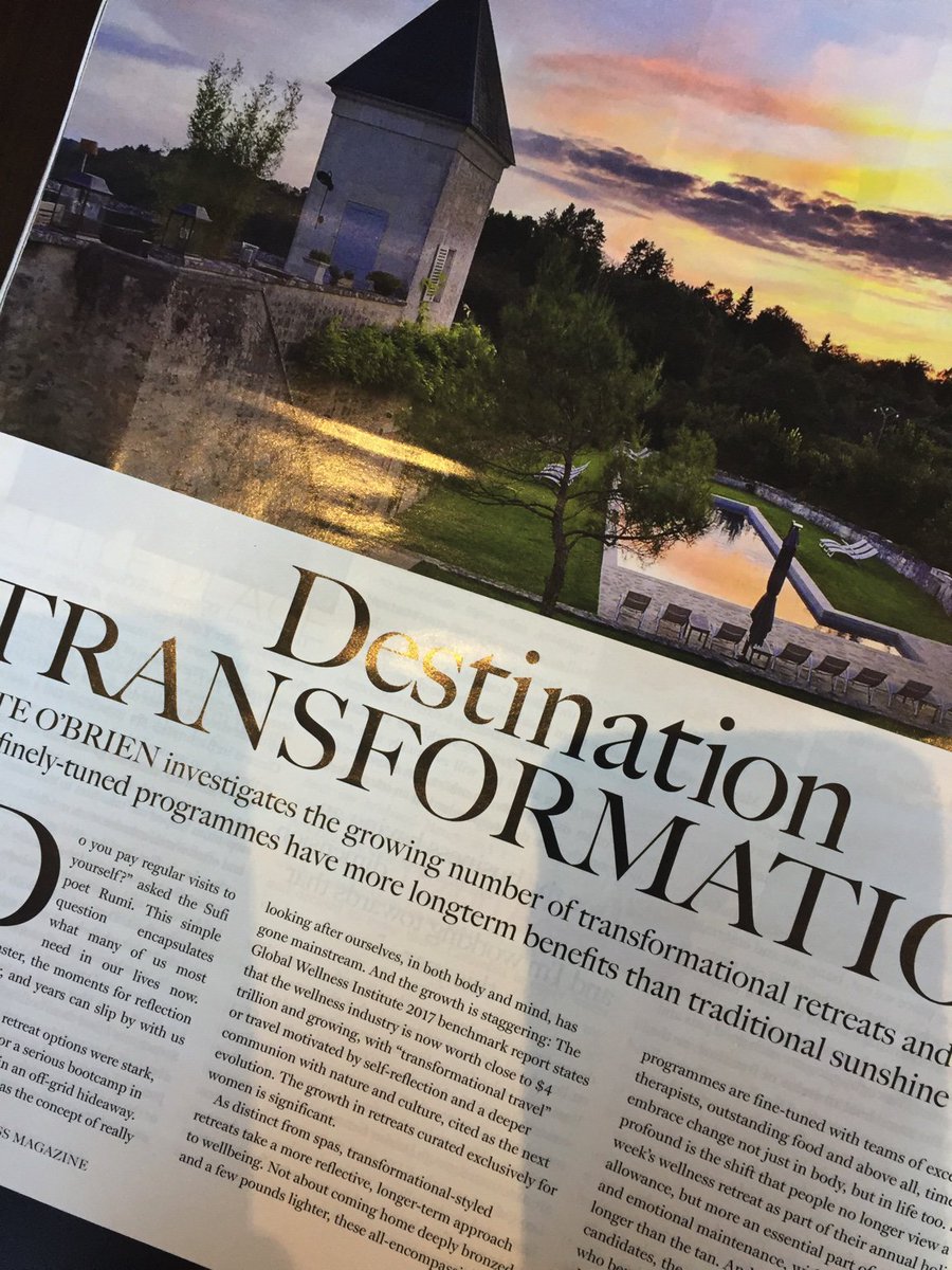 KateOB99's tweet photo. Looking for #2018 inspiration? Read #DestinationTransformation in @TheGlossMag @arrigoprogramme @DaryaHaitoglou https://t.co/fB5vRPEaaw