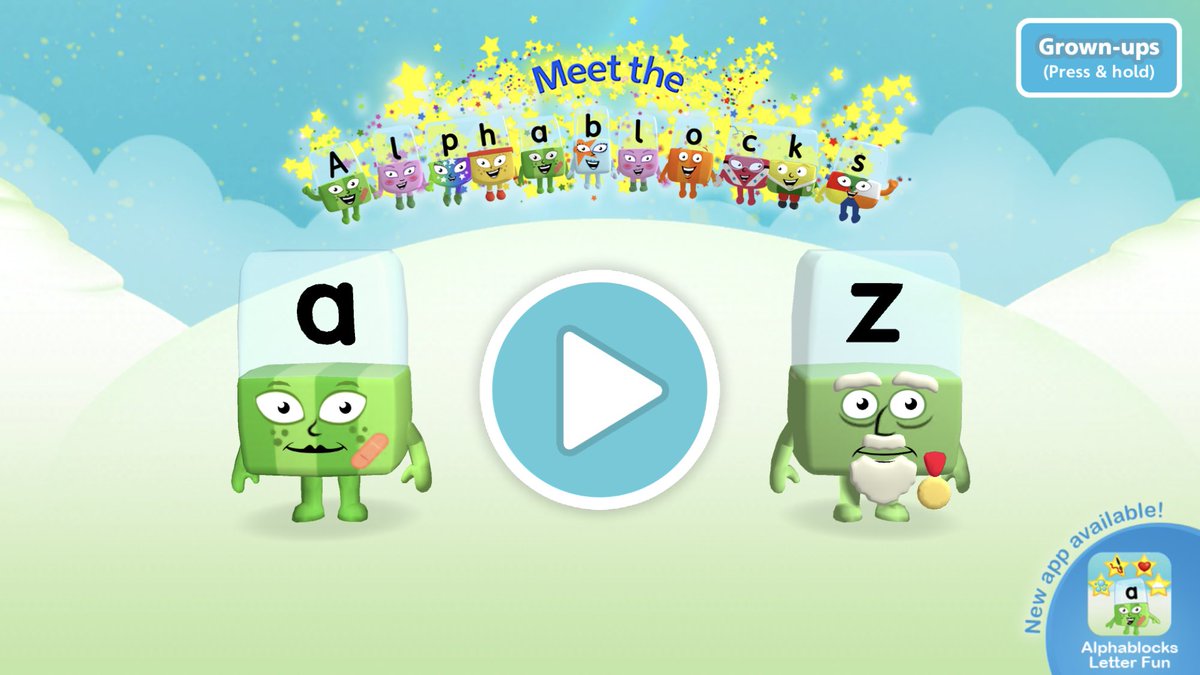alphablocks's tweet photo. Have you tried our FREE app? Meet the Alphablocks is now on iOS and Android. Sing along to the Alphablocks Letter Song and have fun getting to know your ABCs.

Try it now! And please RT :)

iOS: https://t.co/w8O71qTApj

Android: https://t.co/VtCVF4EUbO

#eyfs #phonics https://t.co/KpZxiWNxet