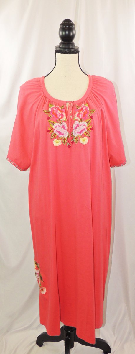 BmarcFashion's tweet photo. Johnny Was, JWLA Pink NWT Embroidered $208 Shift Peasant Tee Dress Sz 2X #1103 https://t.co/9lkMgDIRGW #johnnywas #jwla #bmarc https://t.co/DSoWgRCX9Y