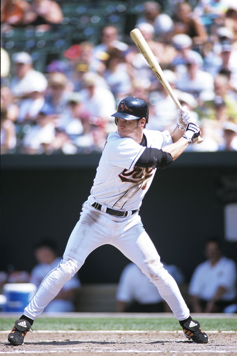Orioles's tweet photo. #NationalTriviaDay: Reply using #OsTrivia and one follower with the correct answer will win an autographed baseball!
Brady Anderson has the second most extra-base hits in a season in Orioles history (92 in 1996). Who has the most? https://t.co/uh0DTFe1xN