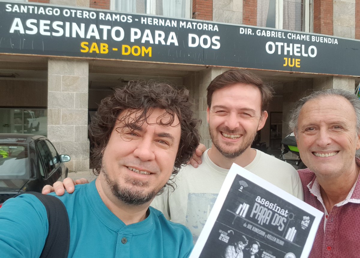 PRIMER ALMUERZO EN MDQ CON PARTE DEL EQUIPO DE ASESINATO PARA DOS PARA ESTRENAR ÉSTE SÁBADO 06 DE ENERO SALA PAYRO DEL AUDITORIUM !! <a href="/BMZComunica/">BMZ Comunicaciones</a> <a href="/Bikernach/">Nacho iacoponi</a> <a href="/asesinatopara2/">asesinatoparados</a> <a href="/MarianoMoro2/">Mariano Moro</a> <a href="/Santioteroramos/">Santiago otero ramos</a> <a href="/HernanMatorra/">Hernán Matorra</a> <a href="/ArielZappone/">Ariel Zappone </a> <a href="/auditoriumrs/">Teatro Auditorium</a>