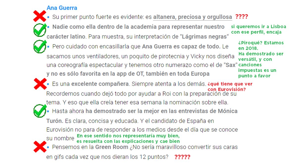 Naforue on twitter: ana guerra y eurovisión…