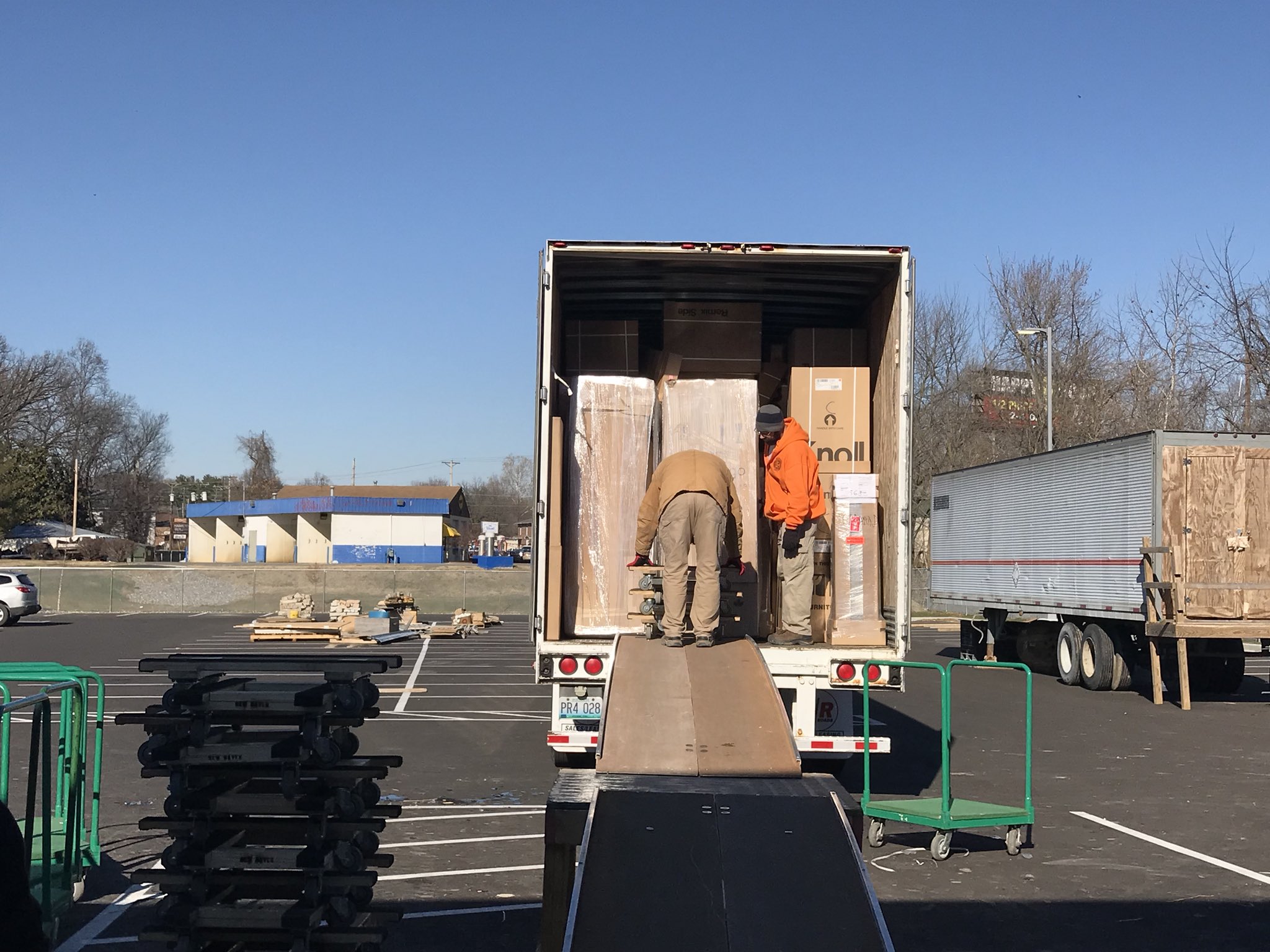 Cape Girardeau PD on Twitter "Furniture is being delivered to our new