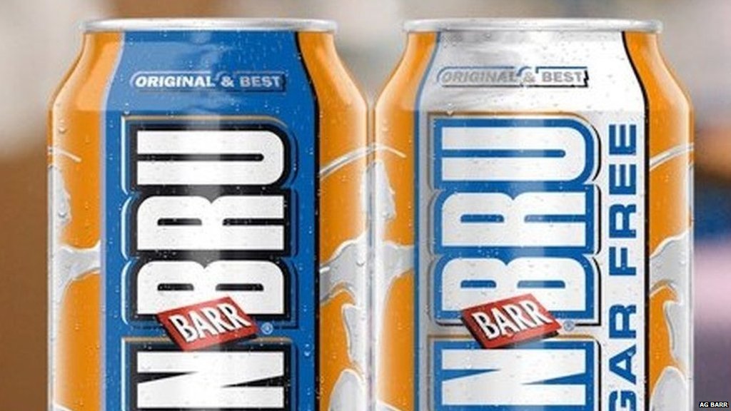BBCNews's tweet photo. Irn Bru fans panic before recipe change
https://t.co/kybWLQQiFh https://t.co/qEIYZc5CBy