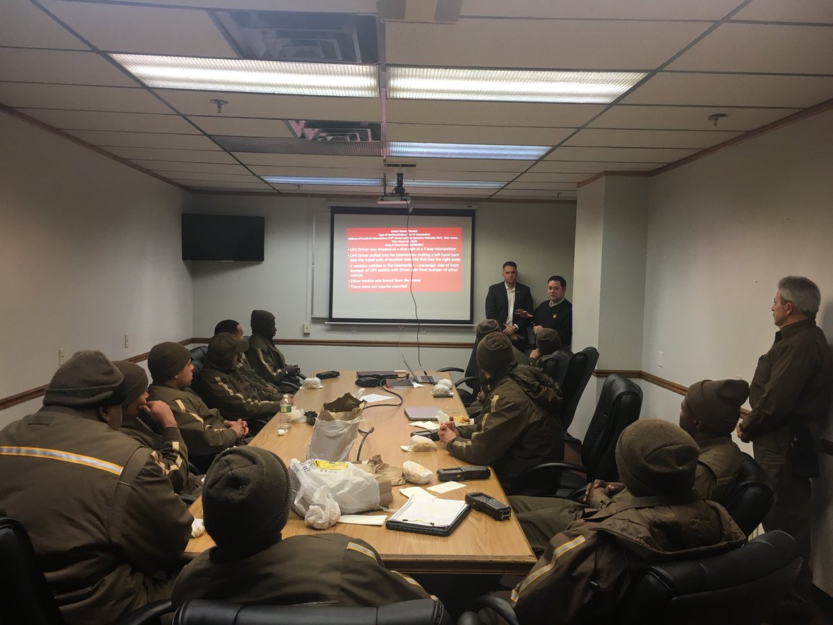 Team Gould Ave New Hire Safety Huddle. Nice job Co-Chairs! <a href="/NorthAtlUPSers/">NorthAtlantic UPSers</a> <a href="/UPSers/">UPSers</a> <a href="/ups/">UPS</a>