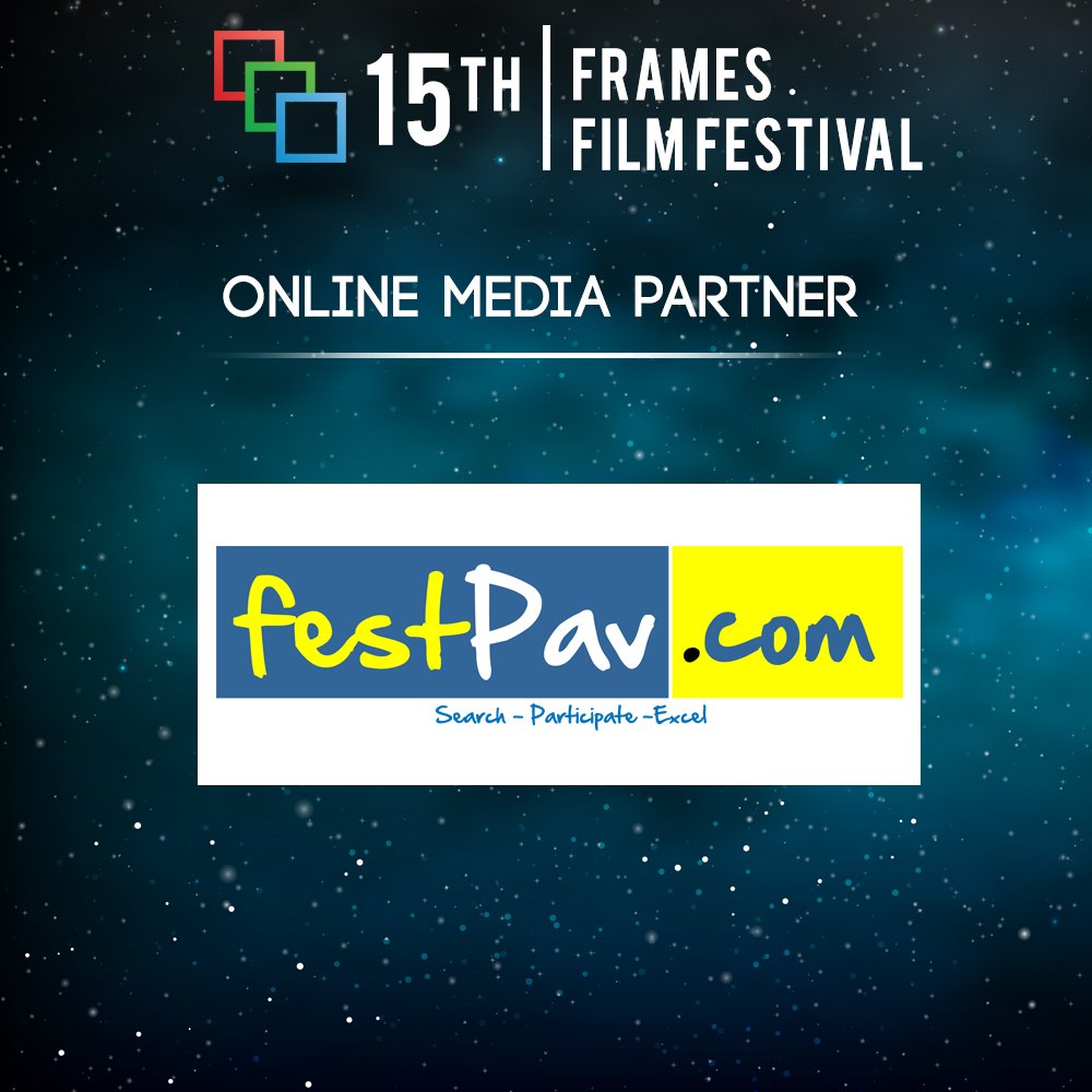 framesfilmfest's tweet photo. Money Trade Coin presents Frames Film Festival powered by Hungama Play, to bring to you our Online Media Partner, FestPav.We're glad to have reeled you in!
#15thFrames
#FramesFilmFestival https://t.co/31cSIJWi1B