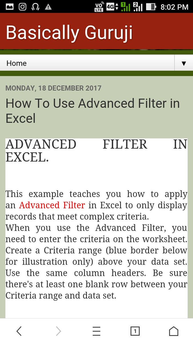 BasicallyGuruji's tweet image. How To Use #AdvancedFilter

Try Do This
And Share Your Feedback

basicguruji.blogspot.in/2017/12/how-to…