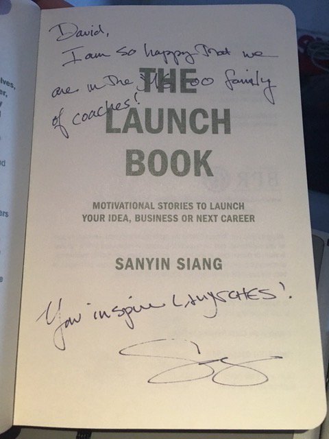 nikimullin's tweet photo. So great to see The Launch Book @SanyinSiang in the hands of top #leadership advisor and fellow @coachgoldsmith #MG100 coaches. Small world @lidpublishing #LaunchTribe #ConciseAdviceSeries https://t.co/2LrEcqVEfa