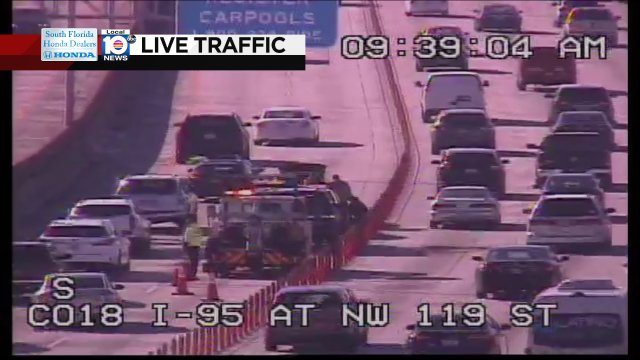 Another crash on I-95 SB Express at NW 103rd St #traffic https://t.co/ANnBvAlZdD