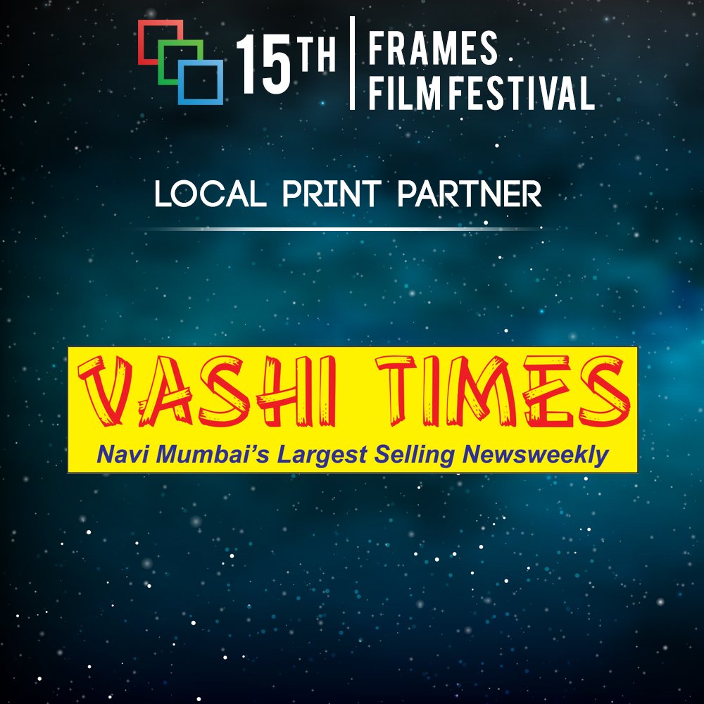 framesfilmfest's tweet photo. Money Trade Coin presents Frames Film Festival powered by Hungama Play, to bring to you our Local Print Partner, Vashi Times.We're glad to have reeled you in!
#15thFrames
#FramesFilmFestival https://t.co/aOBge7tztE