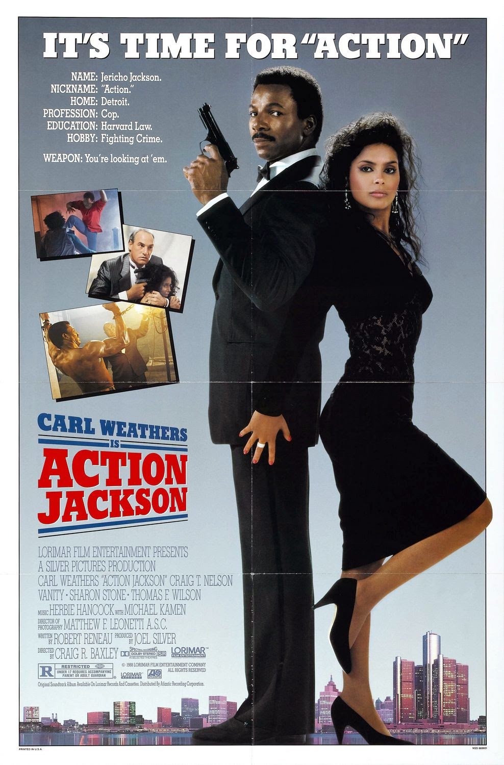 Action Jackson (with Carl Weathers) is one of my favorites. Happy Birthday, Vanity. RIP! 