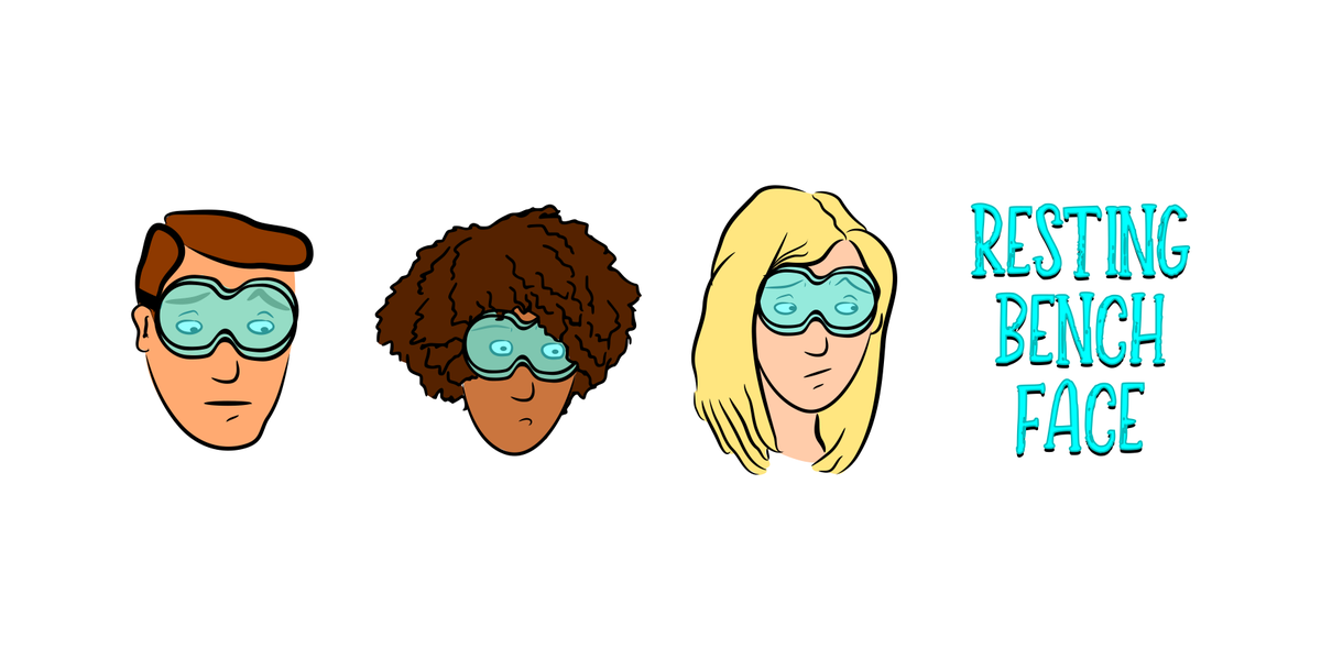 stoppersaysdsgn's tweet photo. Do you or a lab partner suffer from Resting Bench Face (RBF)? Don't worry, there is a cure, buy a t-shirt or mug, make them smile! Dropped a new design in my @redbubble shop today 20% off before midnight with code NEWYEAR2018
.
#restingbitchface #restingbenchface #sciencetwitter https://t.co/Q073ML3KEW