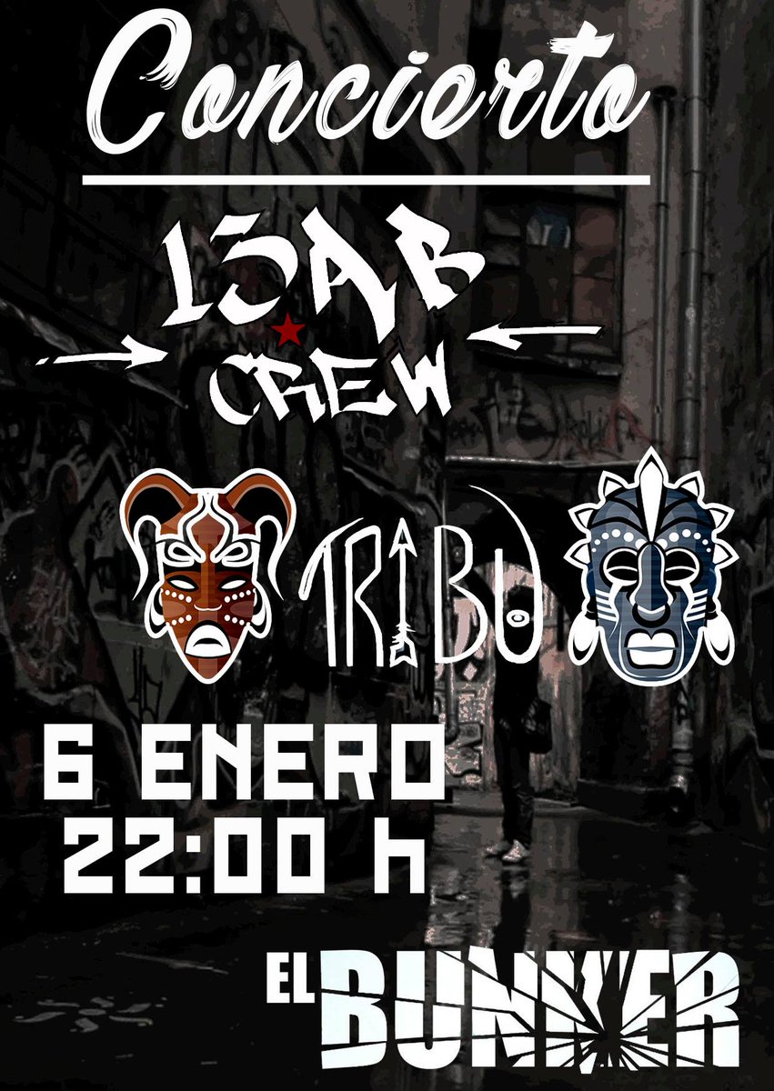13TreceAb's tweet photo. Este Sabado estaremos en El Bunker de Segovia junto a las compas de Salamanca de Tribu Fyah https://t.co/aWmWaHYQar
