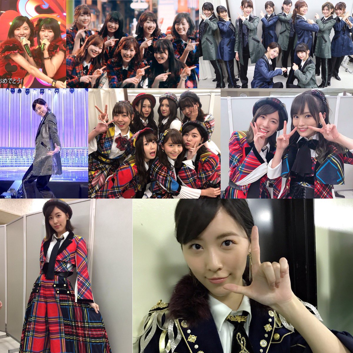 Nana 12月31日 日 珠理奈は紅白歌合戦とcdtv出演 紅白の歌唱曲投票3位 大声ダイヤモンド をセンターポジションで披露 最高の年越しでしたね 松井珠理奈 松井玲奈