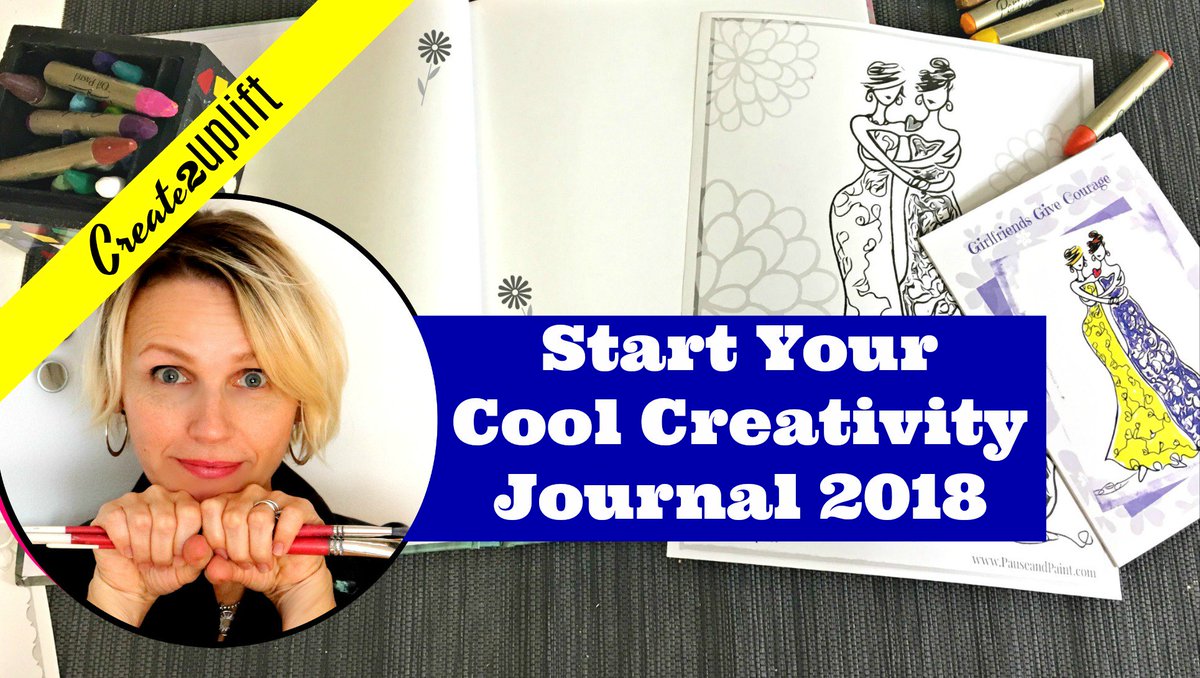 natdvill's tweet photo. Do you want to create a really cool creativity journal in 2018 and UPLIFT your girlfriends in the process? Here's what #create2uplift is about. https://t.co/aPCjfh4mix https://t.co/dgcM2vDoPE