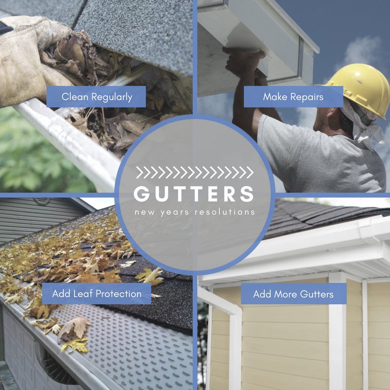 RandMContractor's tweet image. What’s your New Year’s resolution for your #gutters?