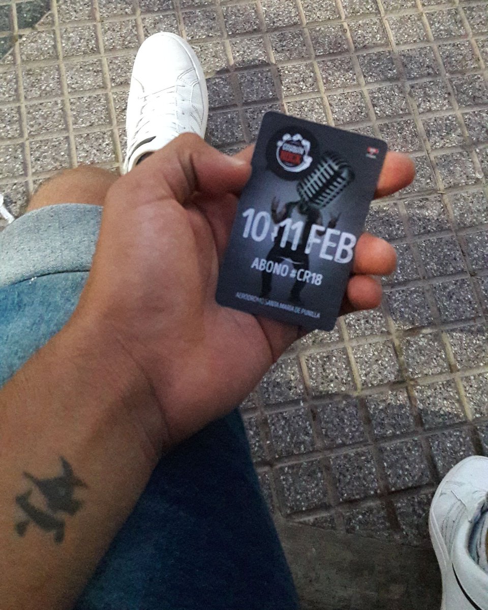 cafe13martinez's tweet photo. Abono en mano ya 😍🎶🎶 vamo que nos vamooo #CR18 #CosquinRock @josedpalazzo @Cosquin_Rock https://t.co/x9VjqmayI1